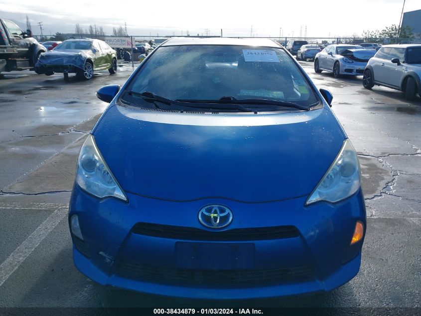 2014 Toyota Prius C One VIN: JTDKDTB31E1564196 Lot: 38434879