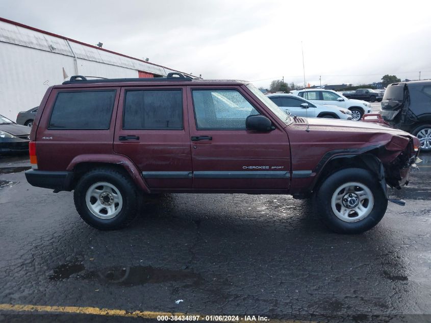 2001 Jeep Cherokee Sport VIN: 1J4FF48S01L547382 Lot: 38434897