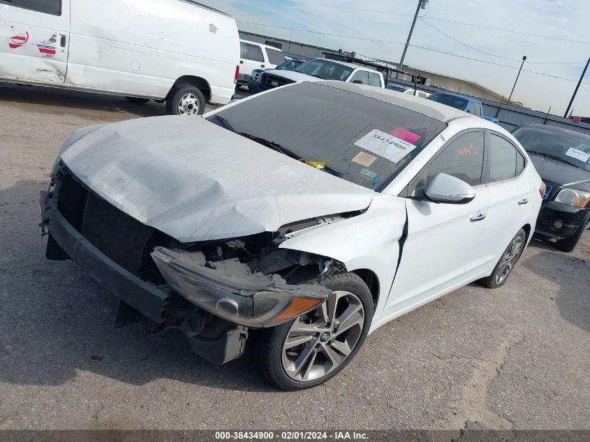 5NPD84LF6HH114634 2017 Hyundai Elantra Limited