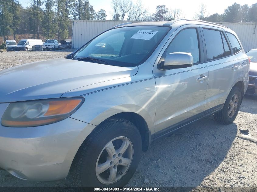 2007 Hyundai Santa Fe Gls VIN: KM8SG13D27U108921 Lot: 38434903