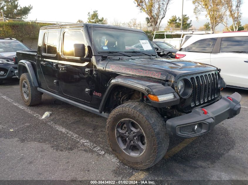 2021 Jeep Gladiator Rubicon 4X4 VIN: 1C6JJTBGXML606737 Lot: 38434922