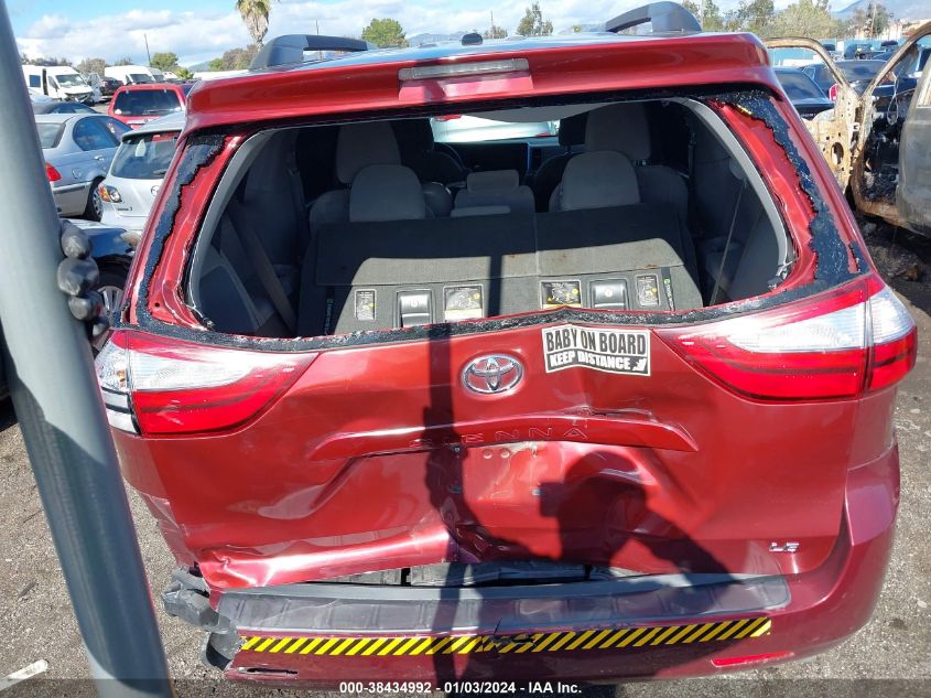 5TDKZ3DC3HS793033 2017 Toyota Sienna Le 8 Passenger