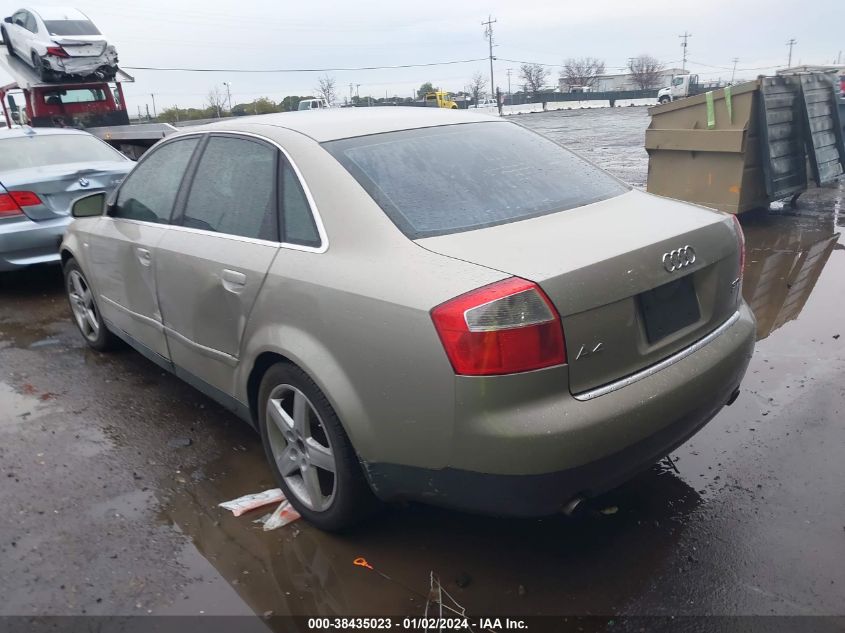 WAULT68E53A104194 2003 Audi A4 3.0