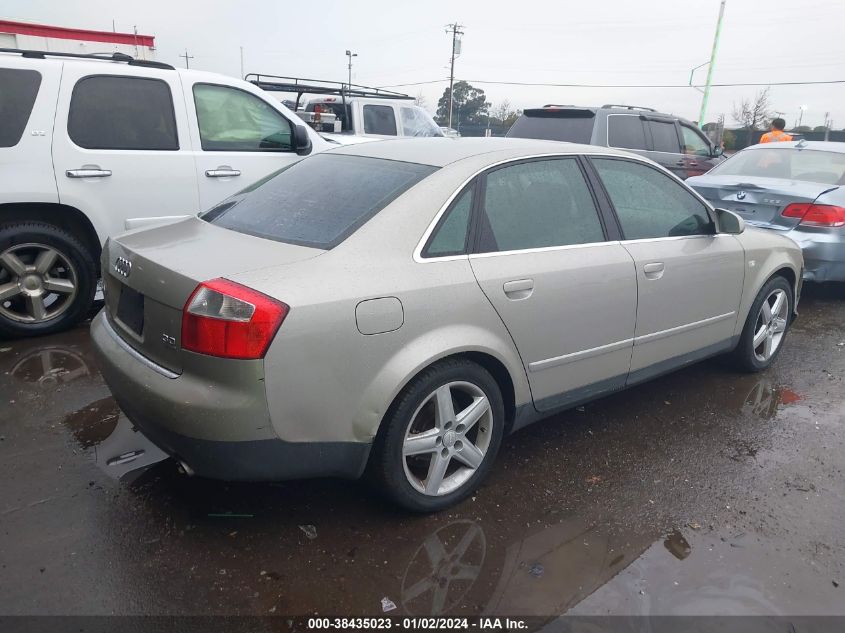 WAULT68E53A104194 2003 Audi A4 3.0