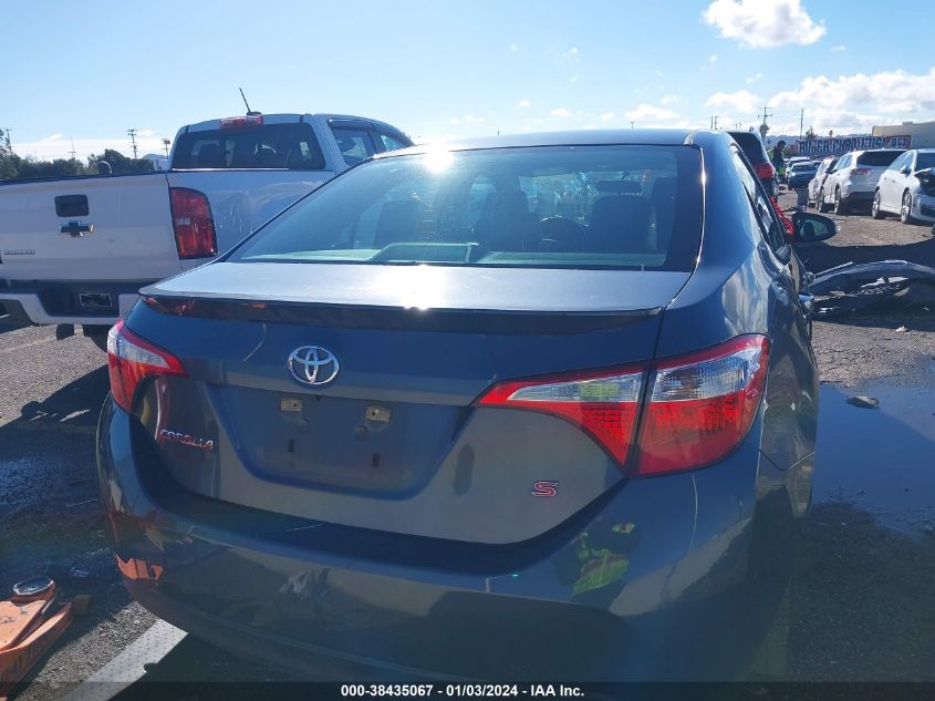 5YFBURHE4FP365491 2015 Toyota Corolla S Plus