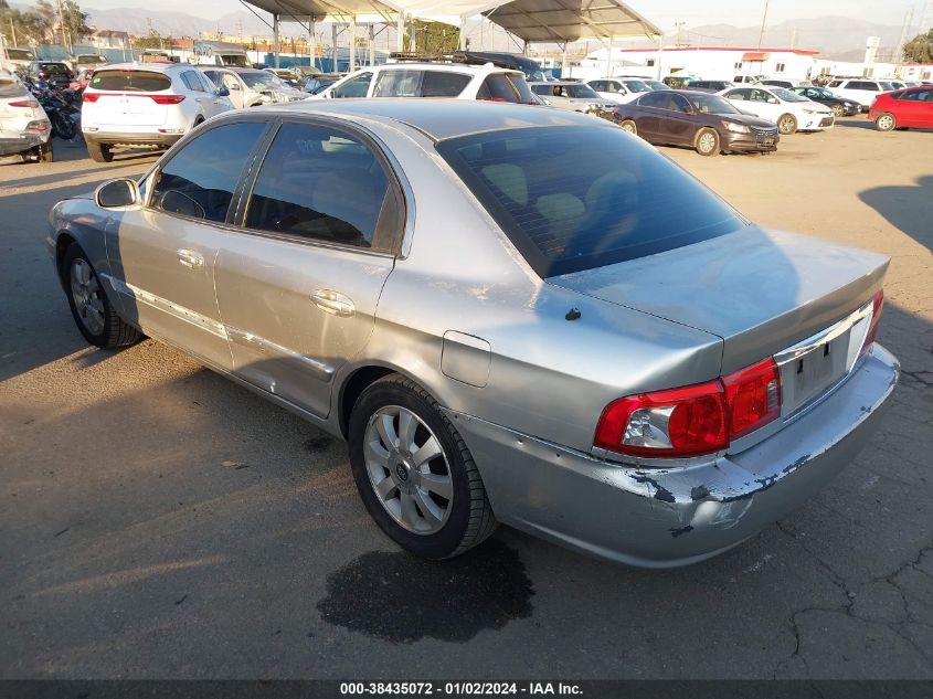 KNAGD128245298052 2004 Kia Optima Ex V6/Lx V6