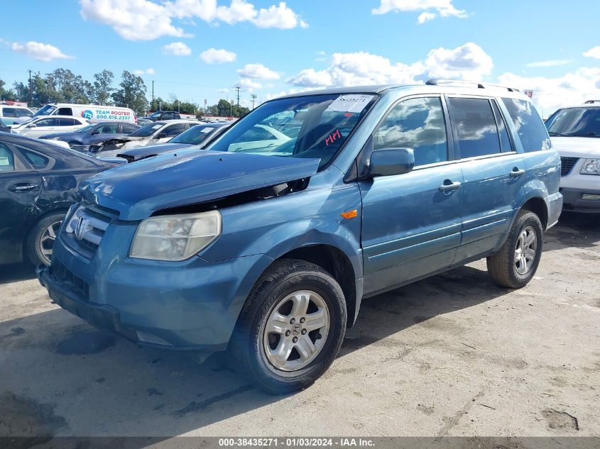 5FNYF28218B020564 2008 Honda Pilot Vp