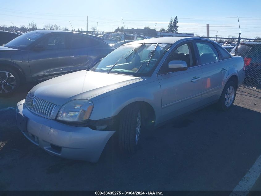 1MEFM40166G611230 2006 Mercury Montego Luxury