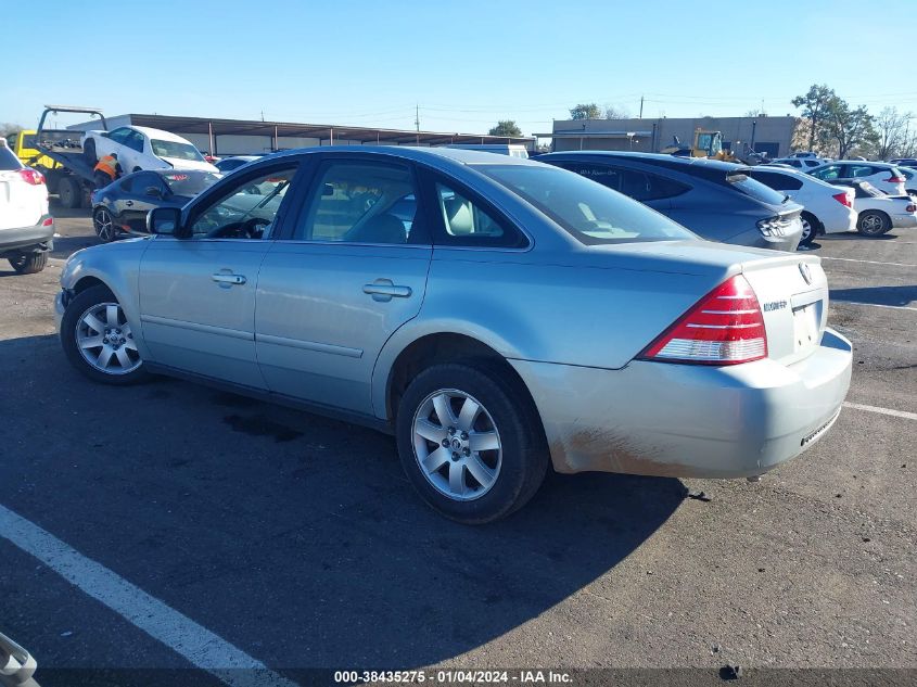 1MEFM40166G611230 2006 Mercury Montego Luxury