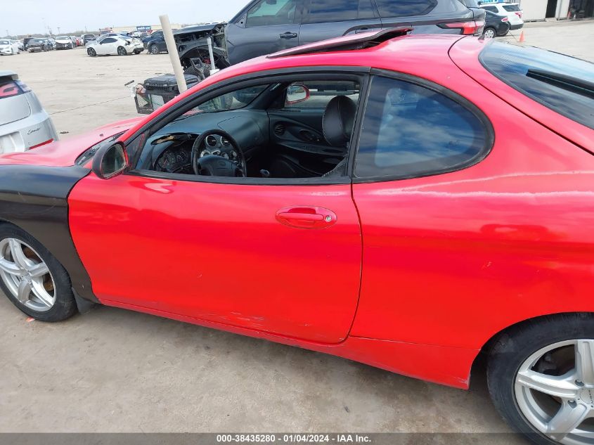 2000 Hyundai Tiburon Base Pkg 1, 2 5/Base Pkg 3 4 VIN: KMHJG35FXYU205212 Lot: 38435280