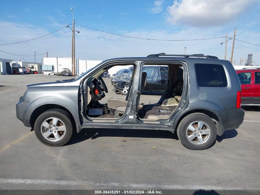 2009 Honda Pilot Ex-L VIN: 5FNYF38589B001947 Lot: 38435291