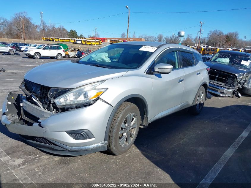 5N1AZ2MG3GN118758 2016 Nissan Murano S