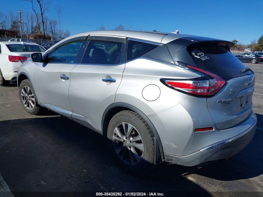 5N1AZ2MG3GN118758 2016 Nissan Murano S