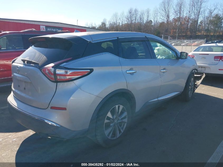 5N1AZ2MG3GN118758 2016 Nissan Murano S