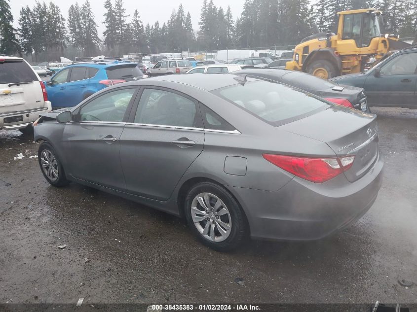 5NPEB4AC4DH544493 2013 Hyundai Sonata Gls