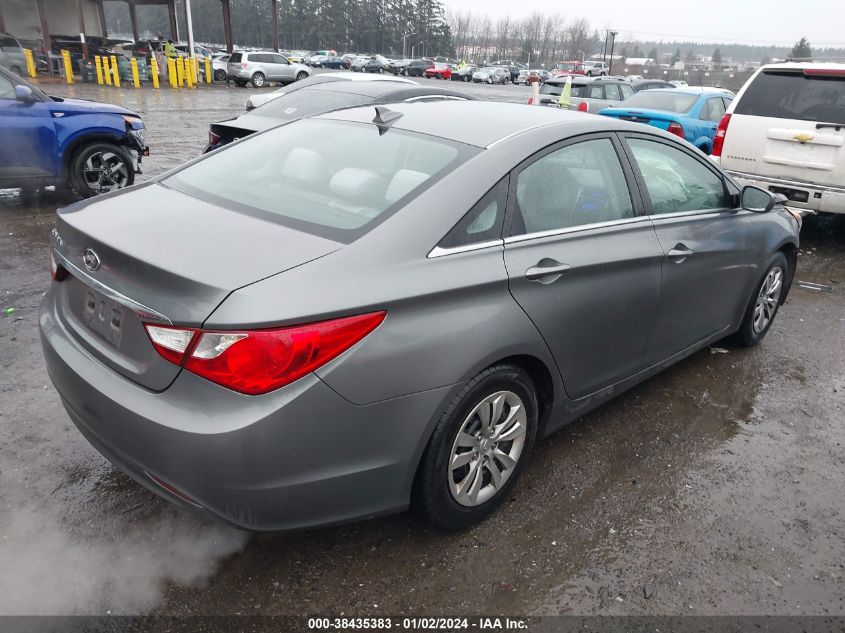 5NPEB4AC4DH544493 2013 Hyundai Sonata Gls