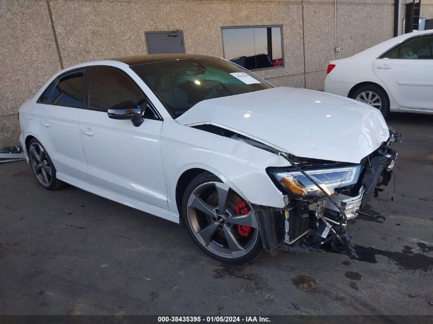 2020 Audi S3 Premium Plus Tfsi Quattro S Tronic VIN: WAUE1GFFXLA072777 Lot: 38435395