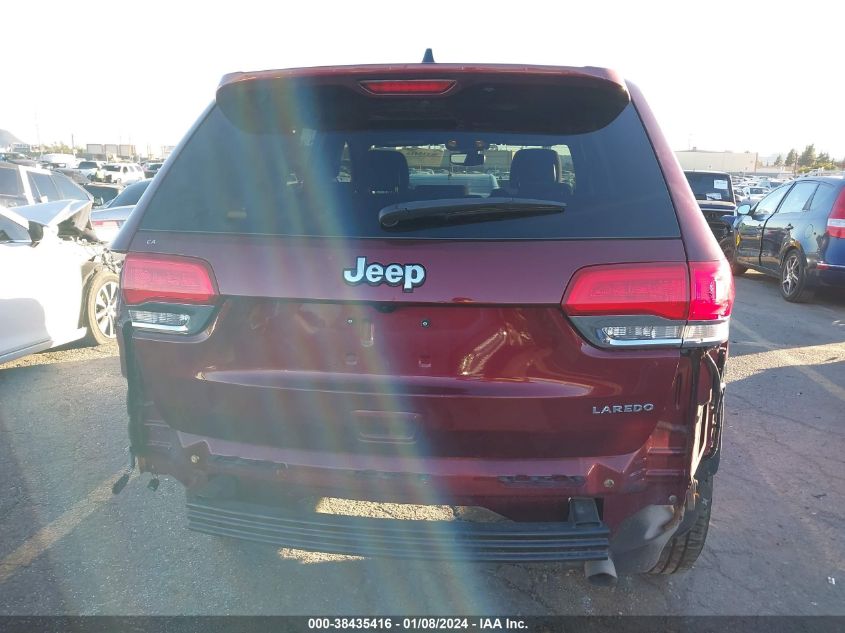 2018 Jeep Grand Cherokee Laredo E VIN: 1C4RJEAG2JC444316 Lot: 38435416