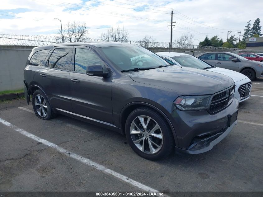 2014 Dodge Durango R/T VIN: 1C4SDJCT4EC543477 Lot: 38435501