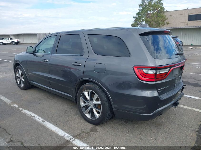 2014 Dodge Durango R/T VIN: 1C4SDJCT4EC543477 Lot: 38435501