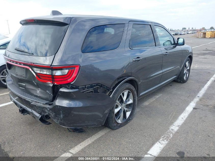 2014 Dodge Durango R/T VIN: 1C4SDJCT4EC543477 Lot: 38435501