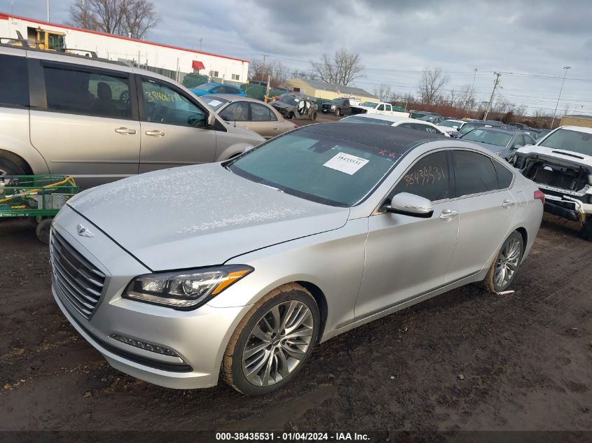 KMHGN4JF8HU212056 2017 Genesis G80 5.0 Ultimate