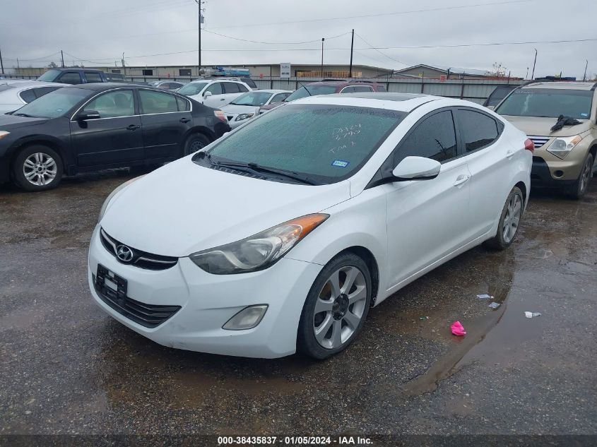 5NPDH4AE1DH243790 2013 Hyundai Elantra Limited