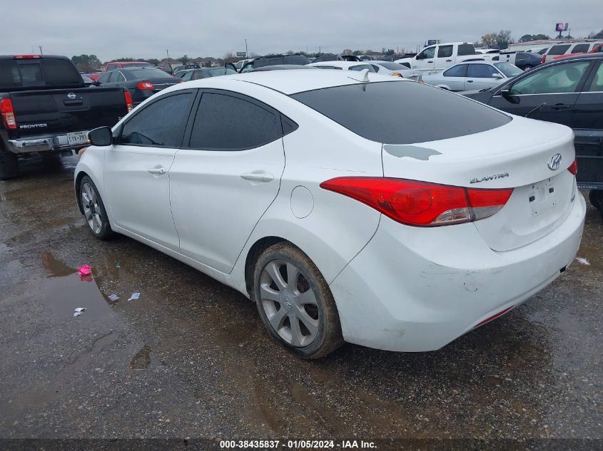 2013 Hyundai Elantra Limited VIN: 5NPDH4AE1DH243790 Lot: 38435837