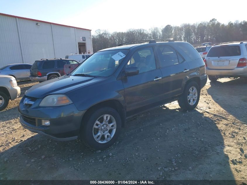 2006 Acura Mdx VIN: 2HNYD18856H550557 Lot: 38436000