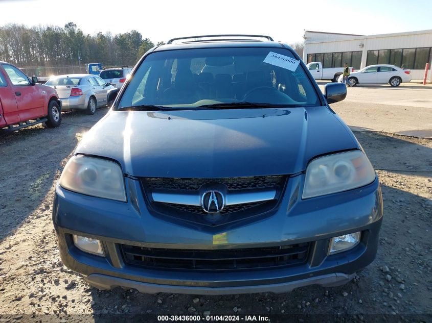 2006 Acura Mdx VIN: 2HNYD18856H550557 Lot: 38436000