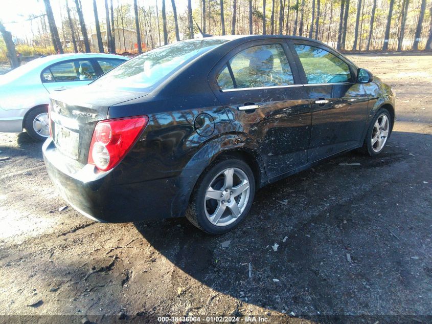 2012 Chevrolet Sonic 2Lz VIN: 1G1JE5SHXC4115927 Lot: 38436064