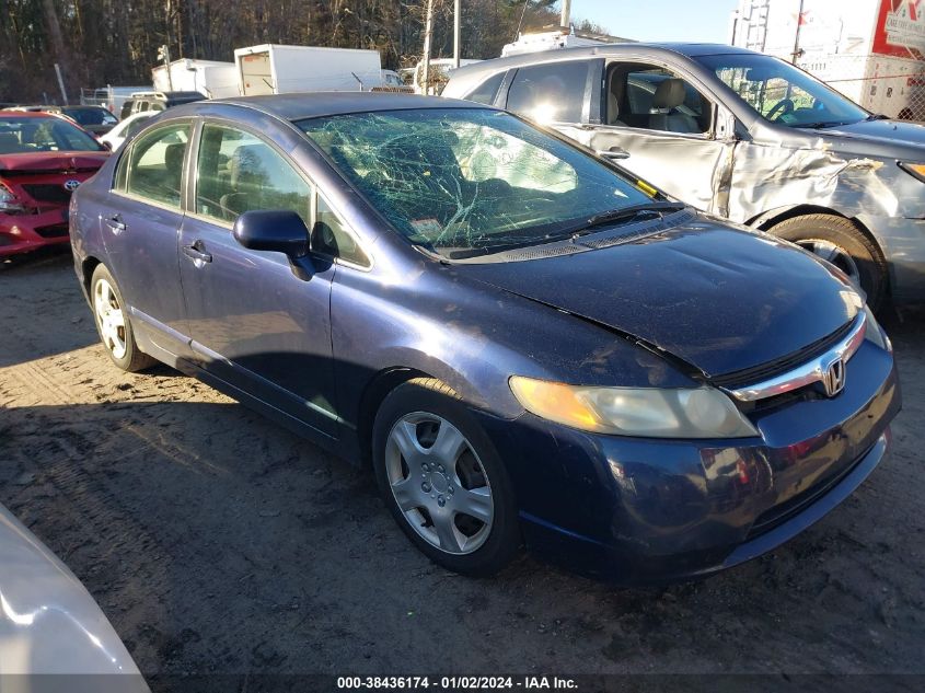 2006 Honda Civic Lx VIN: 2HGFA16576H526793 Lot: 38436174