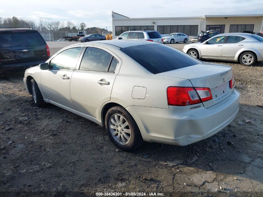 4A3AB36F09E027689 2009 Mitsubishi Galant Es/Sport Edition