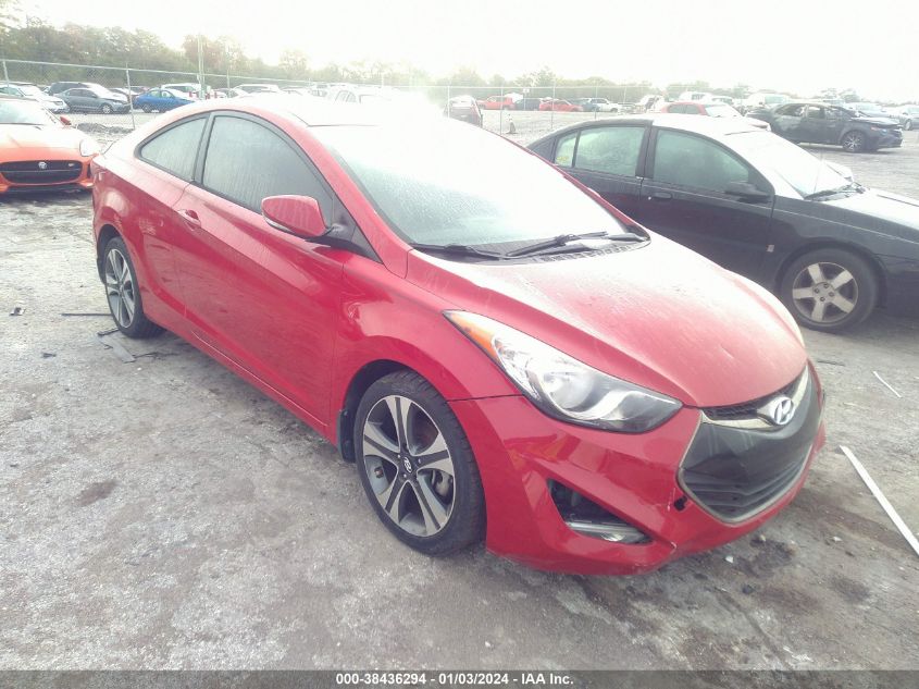 KMHDH6AE3DU018137 2013 Hyundai Elantra Se