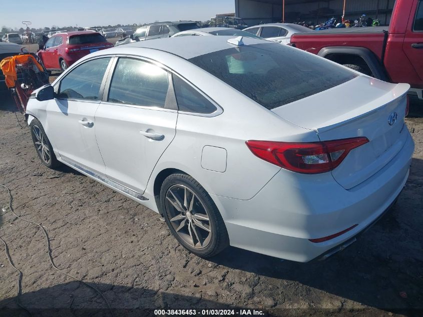 5NPE34AB5HH560034 2017 Hyundai Sonata Sport 2.0T