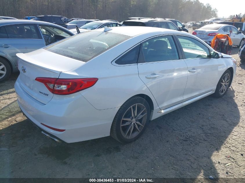 5NPE34AB5HH560034 2017 Hyundai Sonata Sport 2.0T