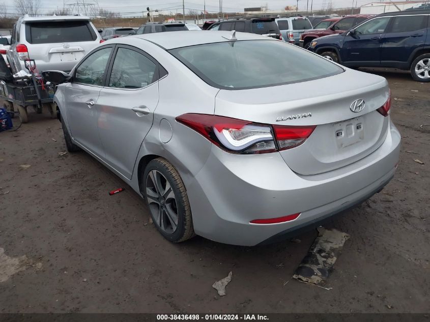 2014 Hyundai Elantra Sport VIN: KMHDH4AH5EU137078 Lot: 38436498