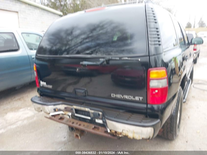 2002 Chevrolet Tahoe Lt VIN: 1GNEK13Z52R125856 Lot: 38436532