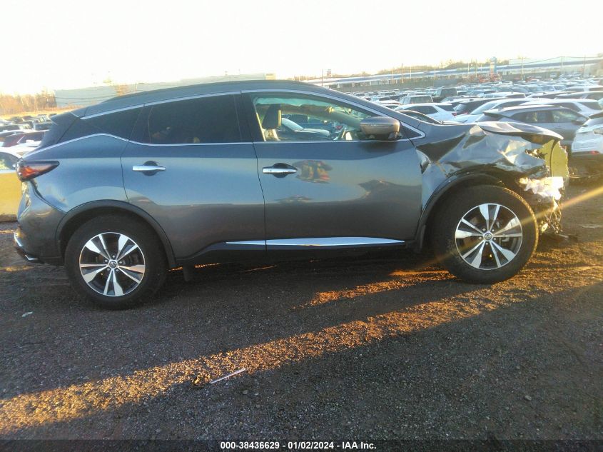 5N1AZ2BS7LN158486 2020 Nissan Murano Sv Intelligent Awd