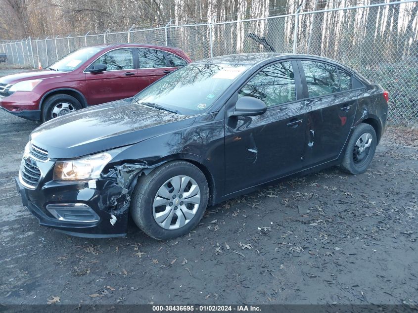 1G1PA5SG4F7187285 2015 Chevrolet Cruze Ls Auto