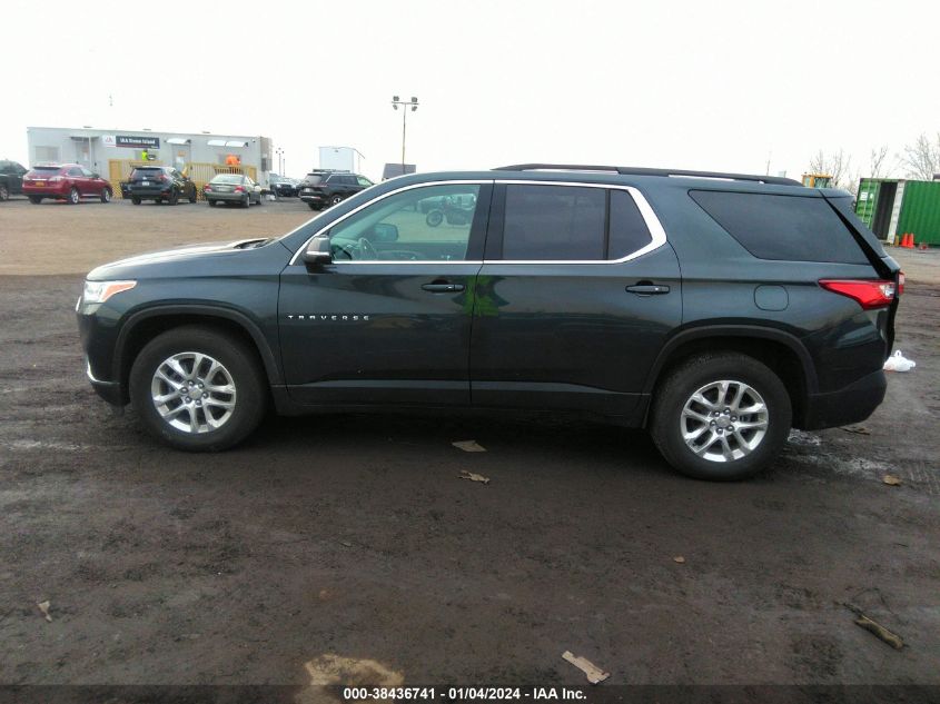 1GNEVHKW1MJ156059 2021 Chevrolet Traverse Awd Lt Leather