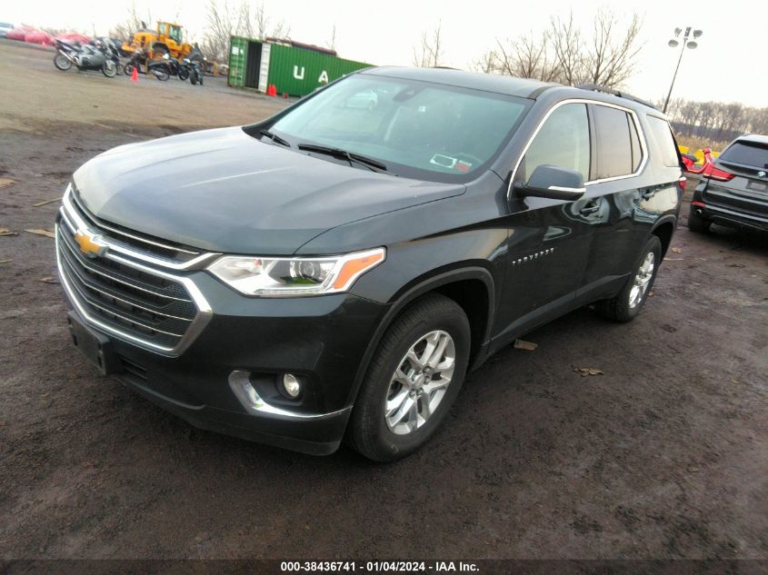 1GNEVHKW1MJ156059 2021 Chevrolet Traverse Awd Lt Leather