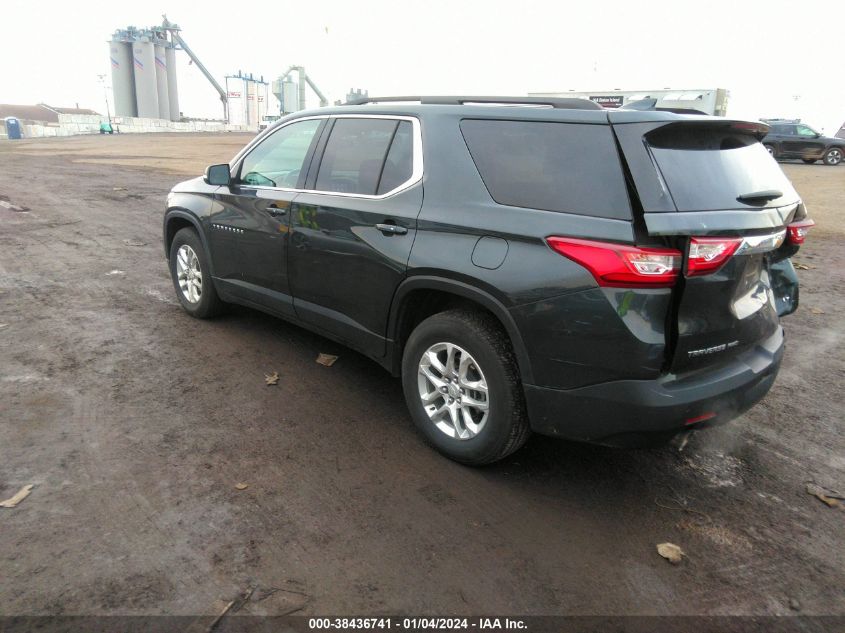 1GNEVHKW1MJ156059 2021 Chevrolet Traverse Awd Lt Leather