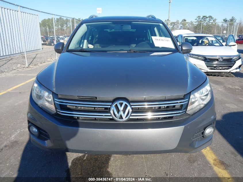 WVGAV7AX2FW603107 2015 Volkswagen Tiguan Sel