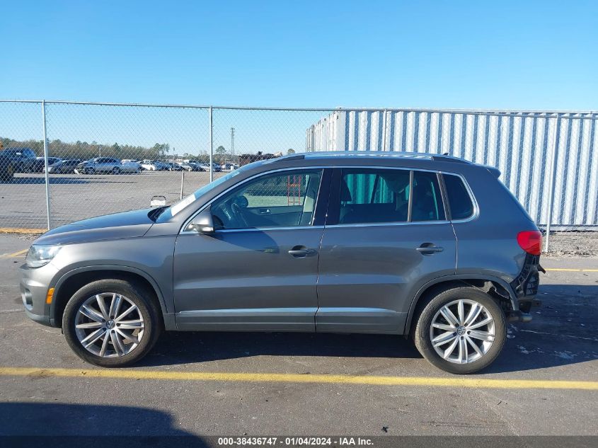 WVGAV7AX2FW603107 2015 Volkswagen Tiguan Sel