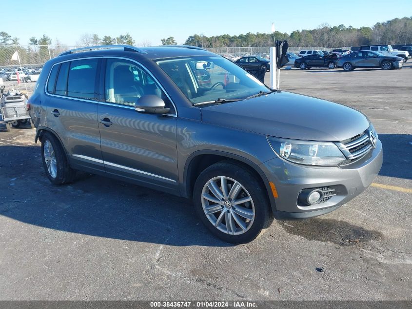 WVGAV7AX2FW603107 2015 Volkswagen Tiguan Sel