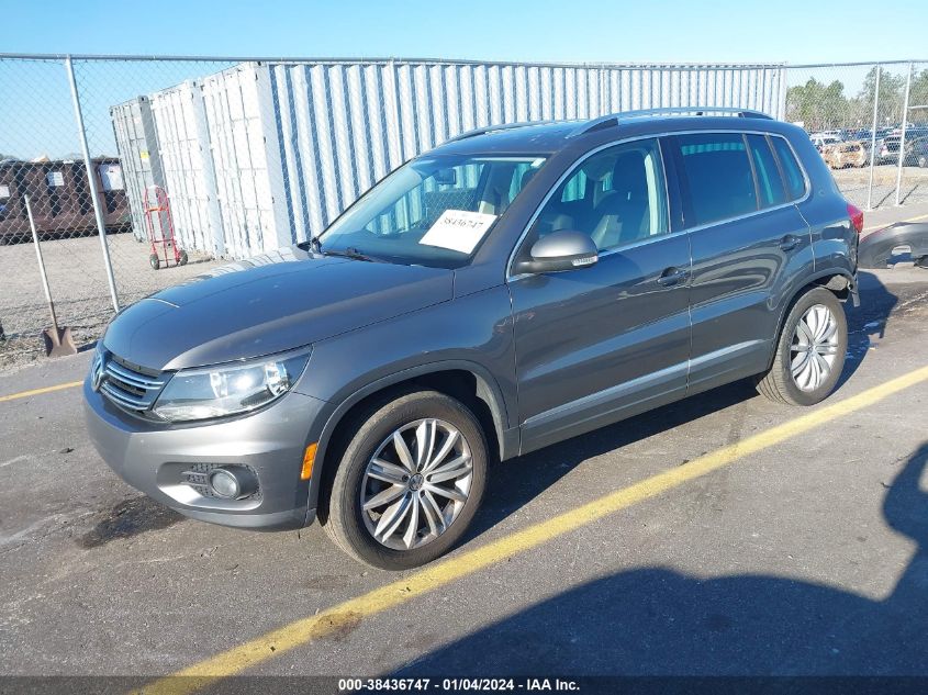 WVGAV7AX2FW603107 2015 Volkswagen Tiguan Sel