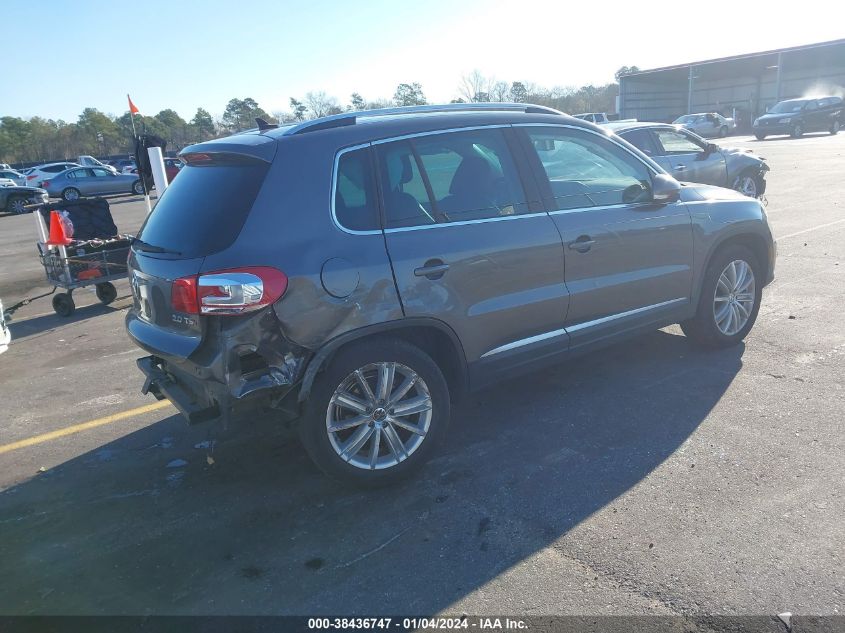 WVGAV7AX2FW603107 2015 Volkswagen Tiguan Sel