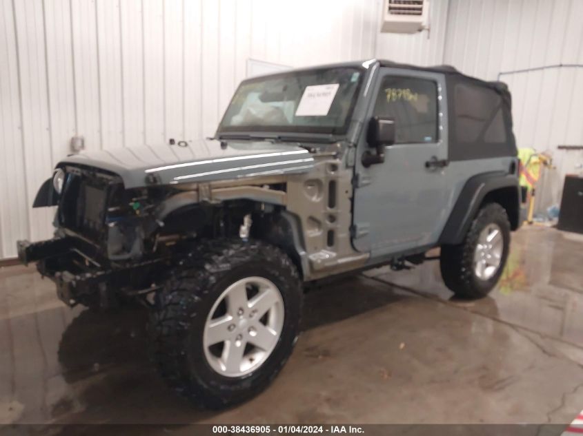 2014 Jeep Wrangler Sport VIN: 1C4AJWAG4EL158038 Lot: 38436905