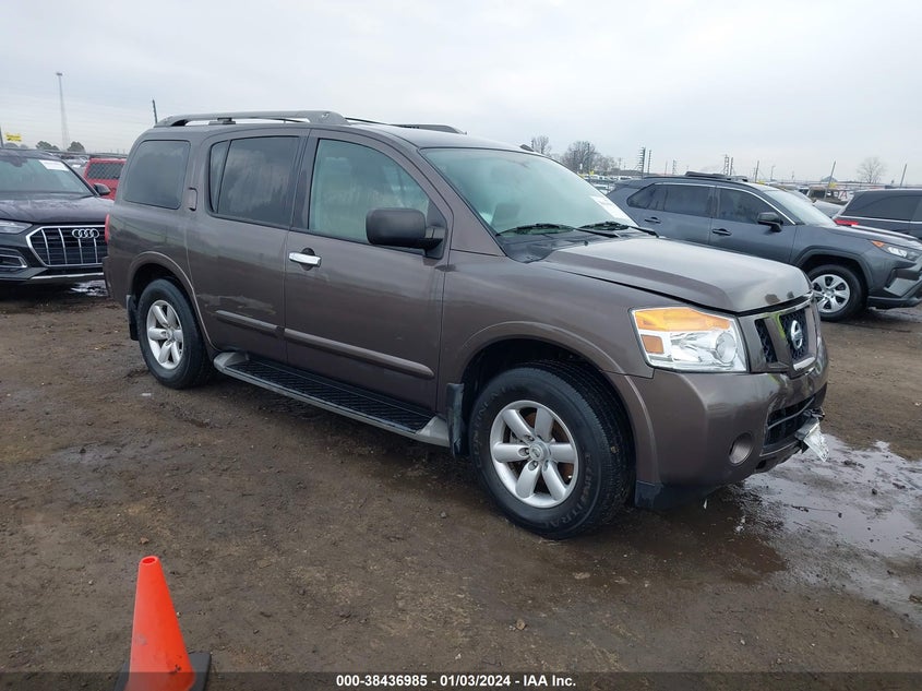 2014 Nissan Armada Sv VIN: 5N1BA0ND7EN608766 Lot: 38436985